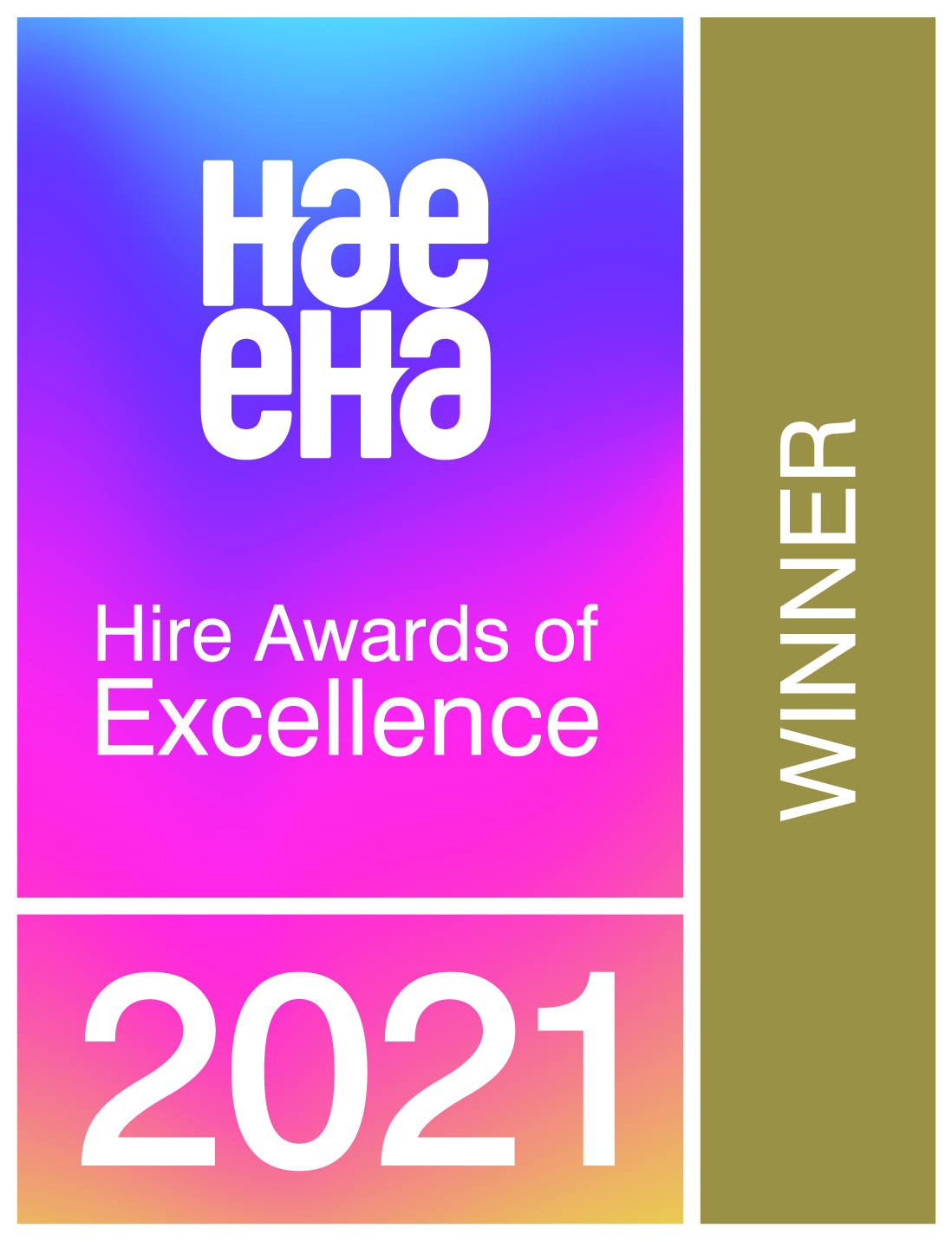 HAE EHA hire awards logo