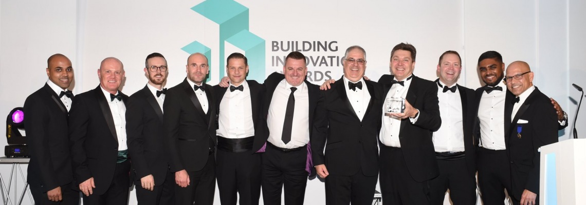 Ardent Hire Wins the Most Innovative Supplier and Best Health & Safety Innovation at the Building Innovation Awards.