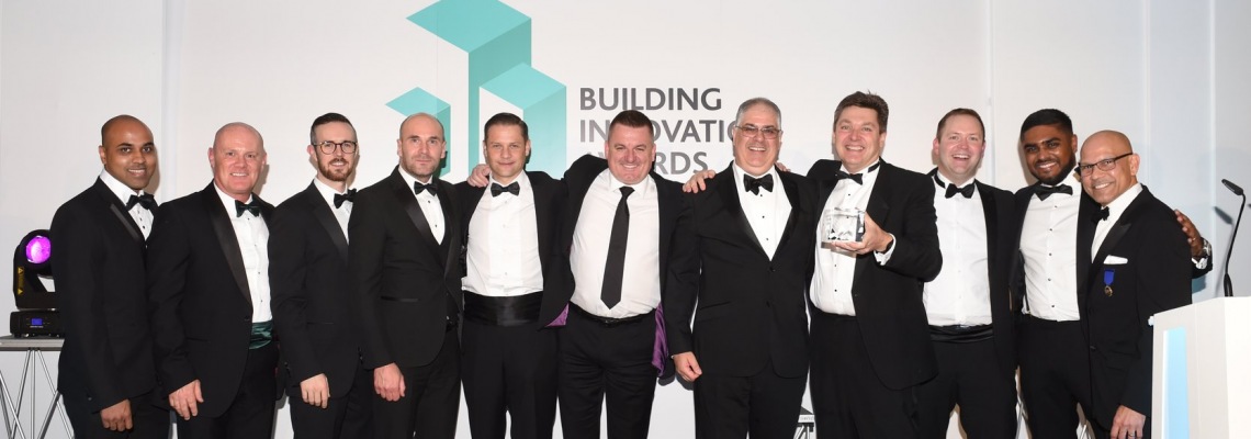 Ardent Hire Wins the Most Innovative Supplier and Best Health & Safety Innovation at the Building Innovation Awards.