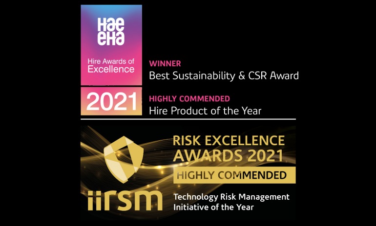 ARDENT HIRE IS RECOGNISED AT THE HAE AND IIRSM AWARDS