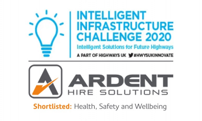 Ardent is shortlisted for Health, Safety & Wellbeing at the 2020 Highways UK Intelligent Infrastructure Awards