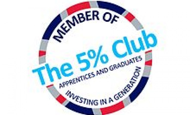 Ardent Hire Solutions commits to the next generation by joining The 5% Club