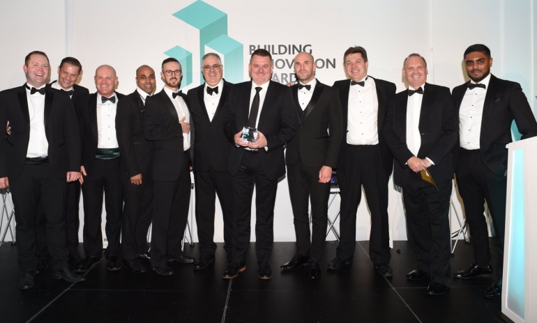 Ardent Hire Wins the Most Innovative Supplier and Best Health & Safety Innovation at the Building Innovation Awards.