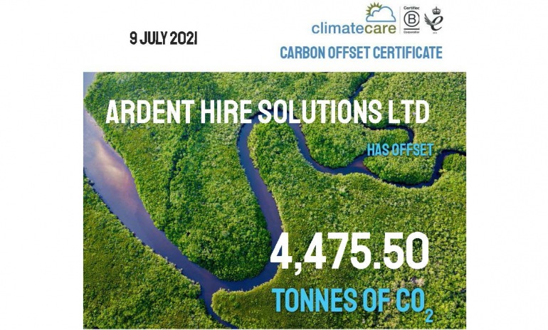 Carbon Neutral Deliveries and Collections for a Second Year Running