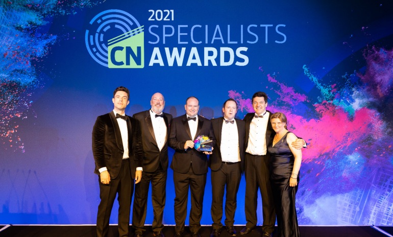 ARDENT WINS THE DIGITAL CONSTRUCTION EXCELLENCE AWARD AT THE 2021 CONSTRUCTION NEWS SPECIALIST AWARDS