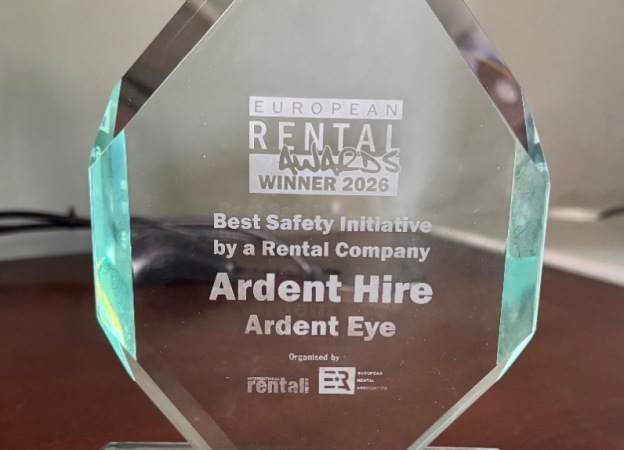 Ardent wins 'Best Safety Initiative' award at this year's European Rental Awards