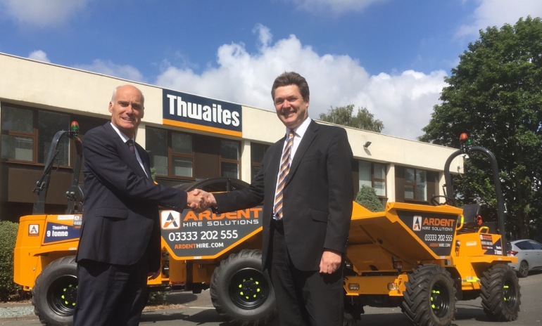 Ardent Places £9 million Order With Thwaites