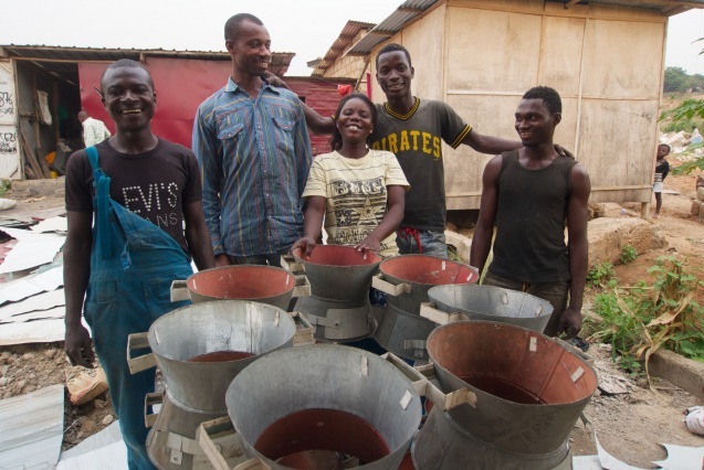 Gyapa Stoves in Ghana